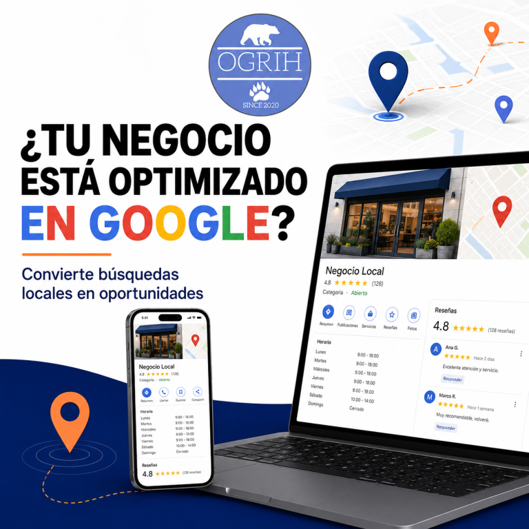 Perfil de Negocio en Google optimizado para atraer clientes locales